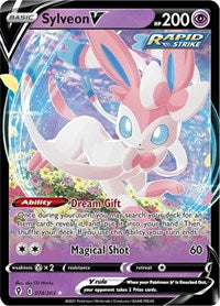 pokemon SWSH07: Evolving Skies Sylveon V