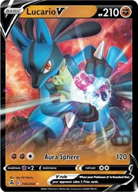 pokemon SWSH08: Fusion Strike Lucario V