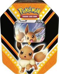 pokemon Miscellaneous Cards & Products V Powers Tin [Eevee V] (International Version)