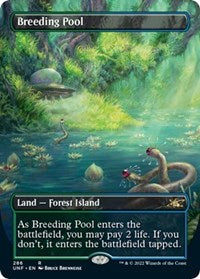 MTG Unfinity Breeding Pool (Borderless)