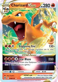 pokemon SWSH09: Brilliant Stars Charizard VSTAR