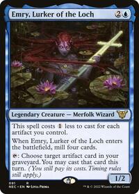 MTG Commander: Kamigawa: Neon Dynasty Emry, Lurker of the Loch