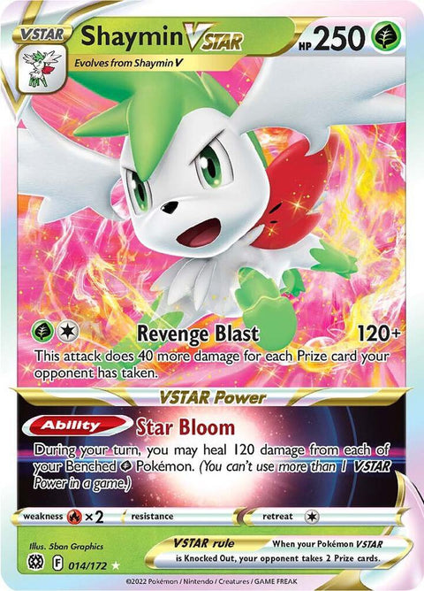 Shaymin VSTAR 014/172 - Pokemon SWSH09: Brilliant Stars