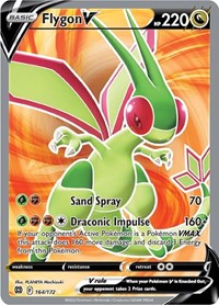 pokemon SWSH09: Brilliant Stars Flygon V (Full Art)