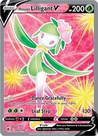 pokemon SWSH10: Astral Radiance Hisuian Lilligant V (Full Art)