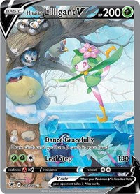 pokemon SWSH10: Astral Radiance Hisuian Lilligant V (Alternate Full Art)