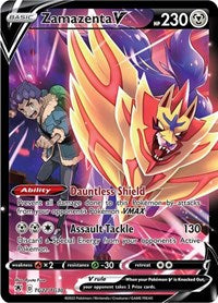 pokemon SWSH10: Astral Radiance Trainer Gallery Zamazenta V