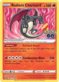 pokemon Pokemon GO Radiant Charizard