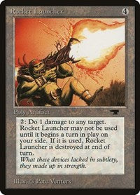 MTG Antiquities Rocket Launcher