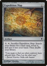 MTG Zendikar Expedition Map