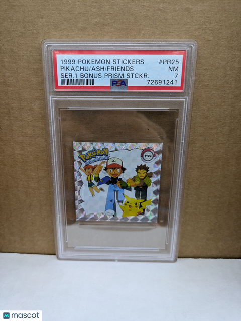 1999 PokéMon TCG Friends #PR25 Serbian PSA 7