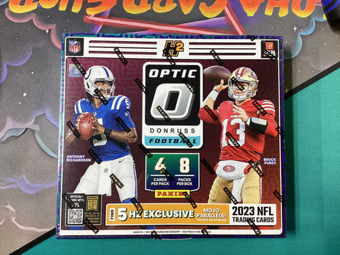 2023 donruss optic H2 football hobby box