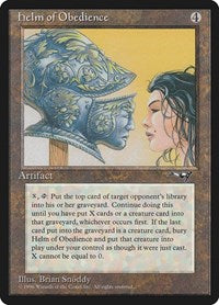 MTG Alliances Helm of Obedience