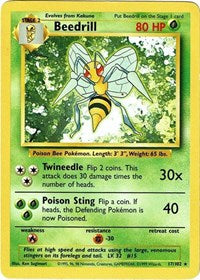 pokemon Base Set Beedrill