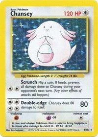 pokemon Base Set Chansey