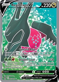 pokemon SWSH12: Silver Tempest Regidrago V (Full Art)