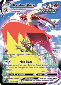 pokemon SWSH12: Silver Tempest Trainer Gallery Blaziken VMAX