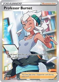 pokemon SWSH12: Silver Tempest Trainer Gallery Professor Burnet