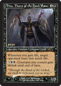 MTG 30th Anniversary Promos Vito, Thorn of the Dusk Rose