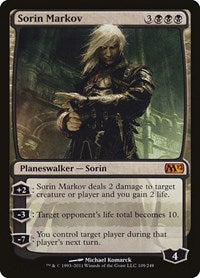 MTG Magic 2012 (M12) Sorin Markov