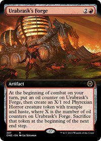 MTG Phyrexia: All Will Be One Urabrask's Forge (Extended Art)