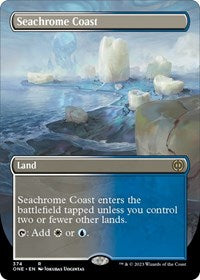 MTG Phyrexia: All Will Be One Seachrome Coast (Borderless)