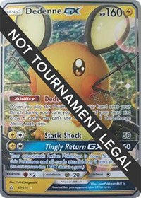 pokemon World Championship Decks Dedenne GX - 2019 (Haruki Miyamoto)