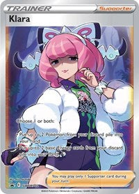 pokemon SWSH: Sword & Shield Promo Cards Klara (Full Art)