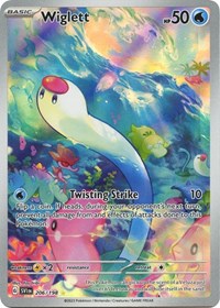 pokemon SV01: Scarlet & Violet Base Set Wiglett - 206/198