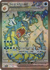 pokemon SV01: Scarlet & Violet Base Set Gyarados ex - 225/198