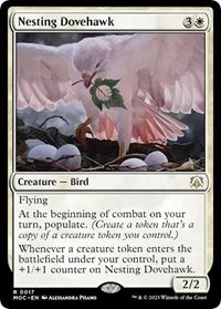 MTG Commander: March of the Machine Nesting Dovehawk