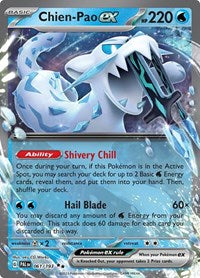 pokemon SV02: Paldea Evolved Chien-Pao ex - 061/193