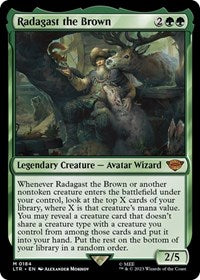 MTG Universes Beyond: The Lord of the Rings: Tales of Middle-earth Radagast the Brown