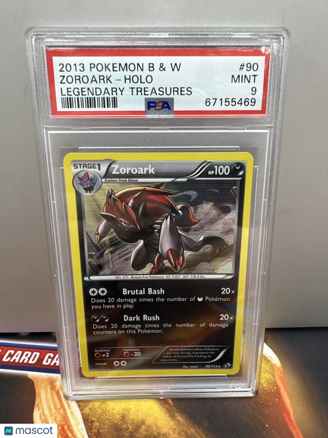 2013 PokéMon TCG Zoroark #90 PSA 9