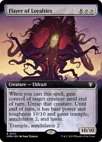 MTG Commander Masters Flayer of Loyalties (Extended Art)