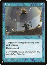 MTG The List Reprints Leap