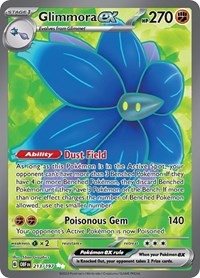 pokemon SV03: Obsidian Flames Glimmora ex - 213/197