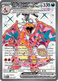 pokemon SV03: Obsidian Flames Charizard ex - 215/197