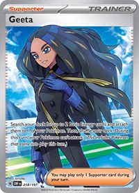 pokemon SV03: Obsidian Flames Geeta - 218/197