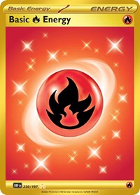 pokemon SV03: Obsidian Flames Basic Fire Energy - 230/197