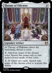 MTG Commander: Wilds of Eldraine Throne of Eldraine