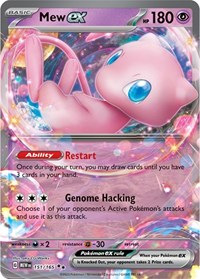 pokemon SV: Scarlet & Violet 151 Mew ex - 151/165