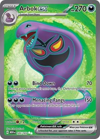 pokemon SV: Scarlet & Violet 151 Arbok ex - 185/165