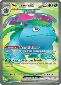 pokemon SV: Scarlet & Violet 151 Venusaur ex - 182/165