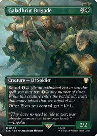 MTG Commander: The Lord of the Rings: Tales of Middle-earth Galadhrim Brigade (Borderless)