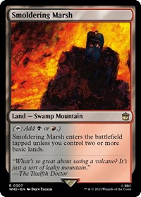 MTG Universes Beyond: Doctor Who Smoldering Marsh