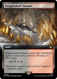 MTG Universes Beyond: Doctor Who Dragonskull Summit (Extended Art) (Surge Foil)