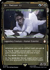 MTG Universes Beyond: Fallout Dr. Madison Li (Showcase)