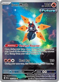 pokemon SV04: Paradox Rift Iron Moth - 187/182