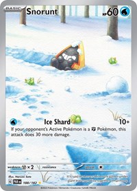 pokemon SV04: Paradox Rift Snorunt - 188/182